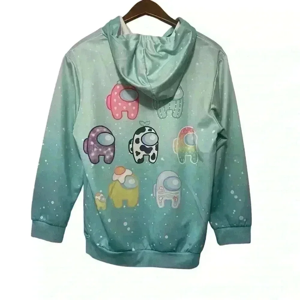 Among Us Lightweight Hoodie boys or girls size Large Or Youth 14-16